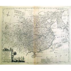 A New and Accurate Map of China, Drawn From Surveys Made by the Jesuit Missionaries. . .