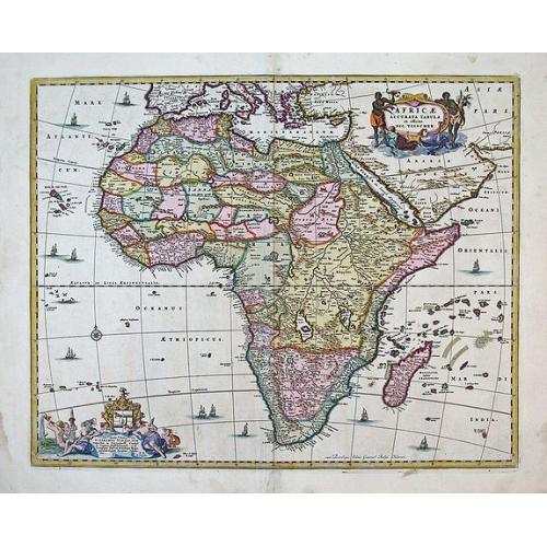 Old map image download for Africae Accurata Tabula