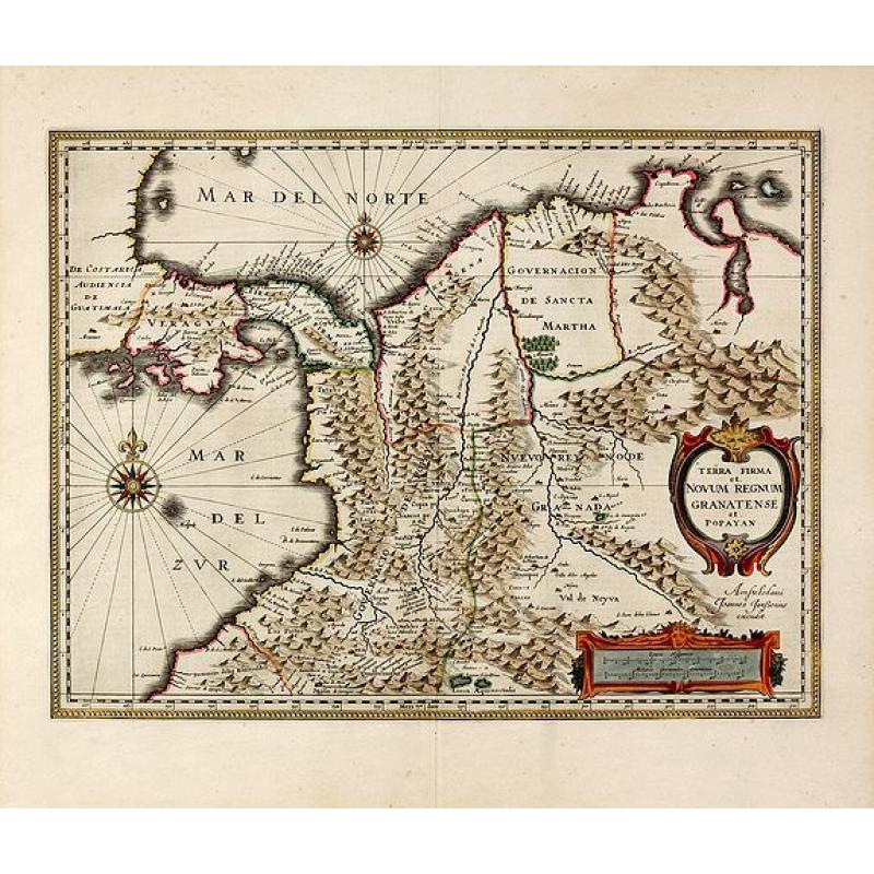 Terra Firma et Novum Regnum Granatense et Popayan.
