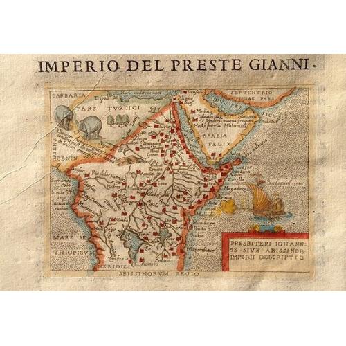 Imperio Del Preste Gianni - Presbeteri Ioannis Sive Abissinorum Imperii Descriptio.