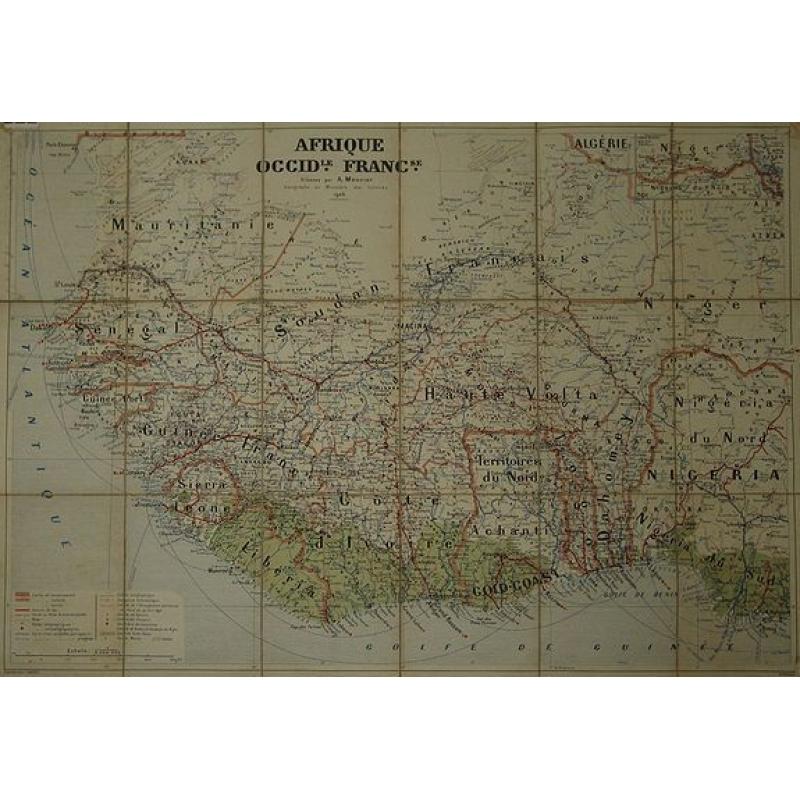 [West Africa] Afrique Occid[enta]le Franc[ai]se.