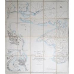 Stanford's Map of the Roads &c. Between Odessa, Nikolaief, Perekop, Simfieropol, and Sebastopol.