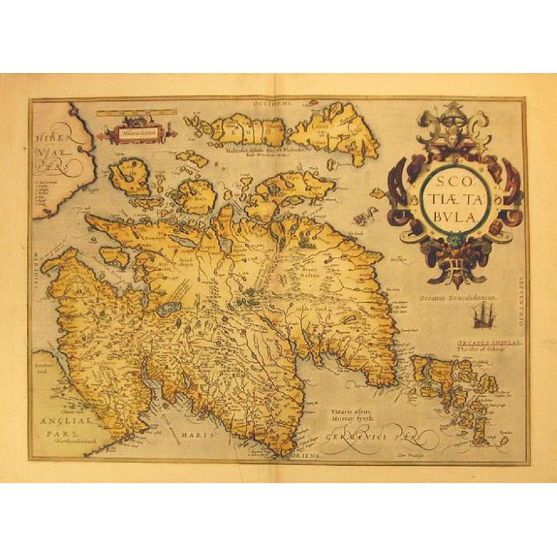 Scotiae Tabula.