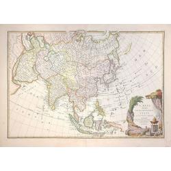 L'Asie, divisee en ses principaux etats par le Sr. Janvier, Geographe. 