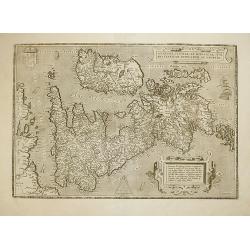 ANGLIAE, SCOTIAE ET HIBERNIAE, SIVE BRITANNICAR: INSVLARVM DESCRIPTIO. 