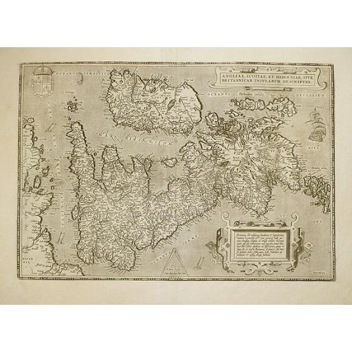 Old map image download for ANGLIAE, SCOTIAE ET HIBERNIAE, SIVE BRITANNICAR: INSVLARVM DESCRIPTIO. 