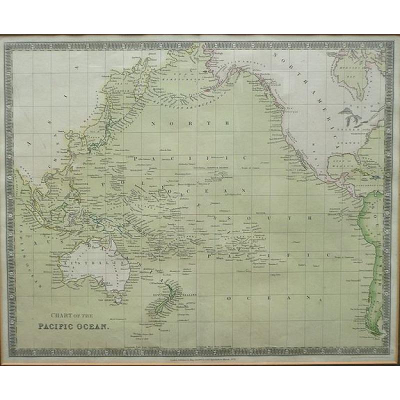 CHART OF THE PACIFIC OCEAN.