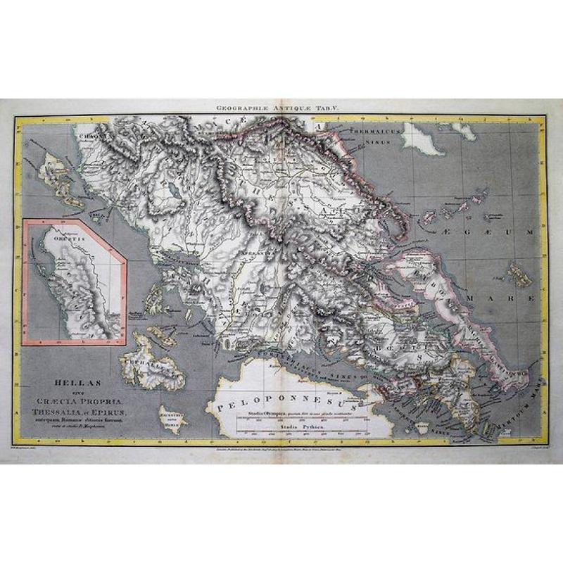 Hellas sive Graecia propria Thessalia et Epirus...