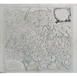Duche de Savoye qui comprend le Chablais, le Fossigny, Le Genevois...