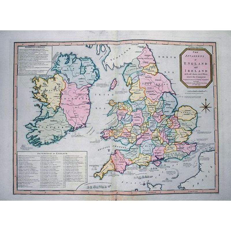 The invasions of England and Ireland with all their civil Wars since the Conquest.