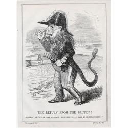 A set of 10 humorous prints from the Russian Empire's war with French and British Empire's. c1854.