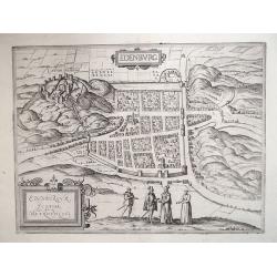 EDENBURG / EDENBURGUM, SCOTIAE METROPOLIS 1588