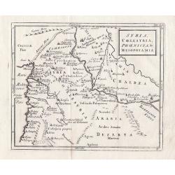 Syria Coelesyria Phoenicia & Mesopotamia.