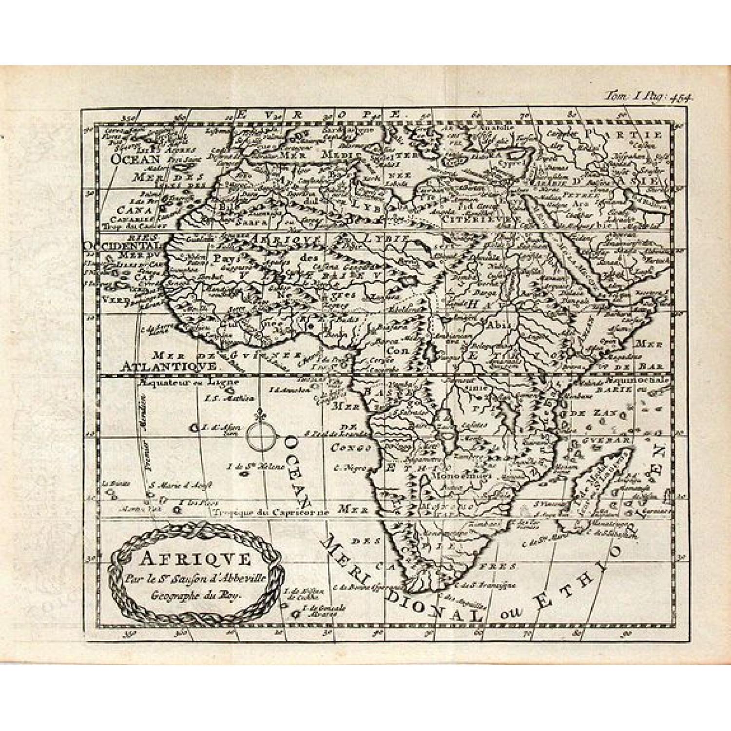 AFRIQVE Par le Sr. Sanson d'Abbeville Geographe du Roy