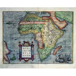 Africae Tabula Nova Edita Antverpiae 1570. 