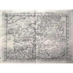 Gallia Nova Tabula.