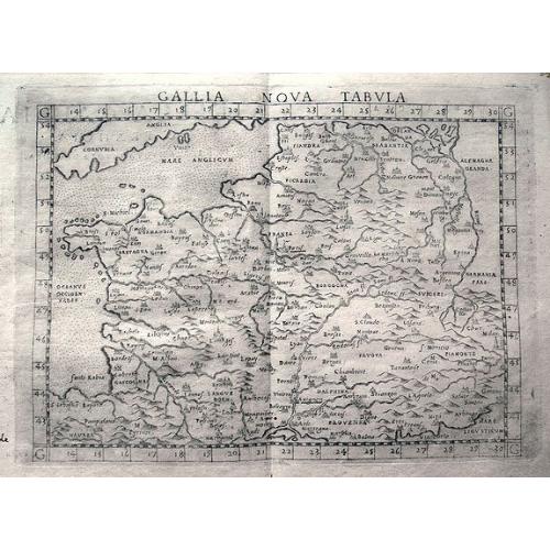 Old map image download for Gallia Nova Tabula.