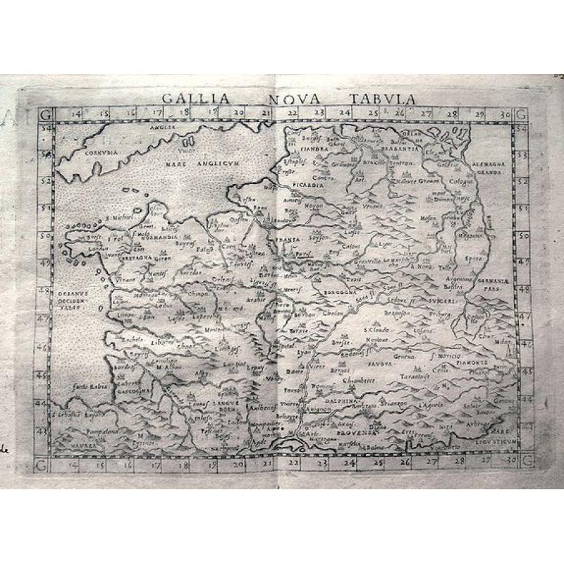 Gallia Nova Tabula.