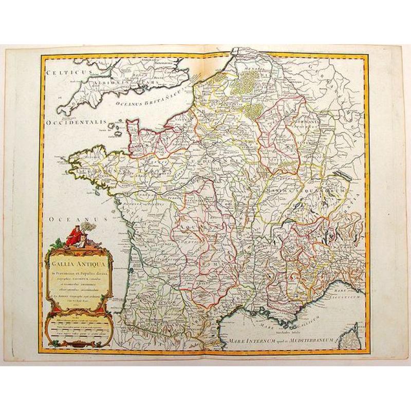 Gallia Antiqua in Provincias et Populos Divisa