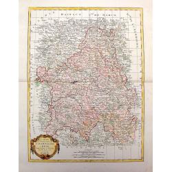 Carte du Gouvernement de Champagne et Brie