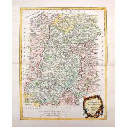 Carte dy Gouvernement de L'Isle de France et de L'Orleanois