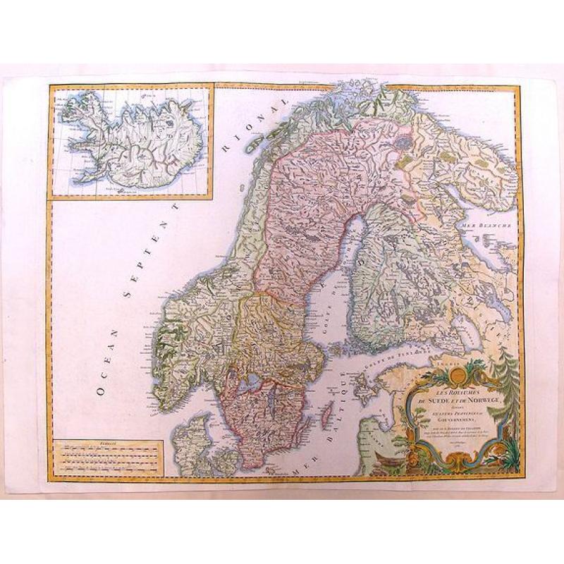 Les Royaumes de Suede et de Norwege.