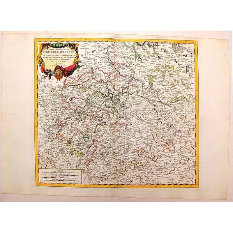 Partie Meridionale du Cercle de Haute Saxe.