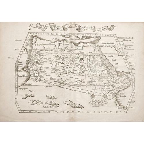 Old map image download for Tabula III Africae.