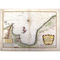 Nouvelle Carte du golfe de Marseille.
