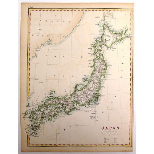 Old map image download for Japan.