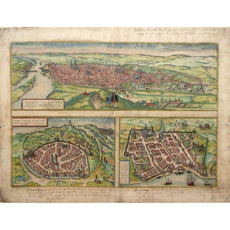 Nimes and Bordeaux.