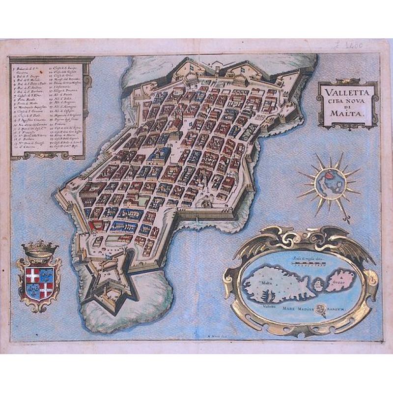 Valletta citta nova di Malta.