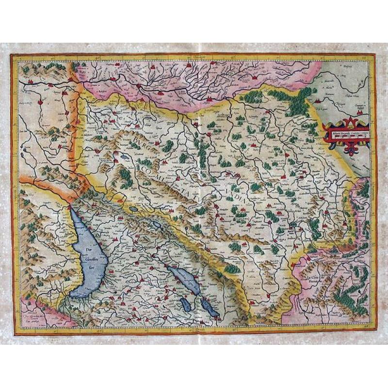 Burgundy, etc. [Unititled map]. 