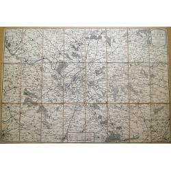 Carte des environs de Paris, suivant les nouvelles observations par J. Laurent,...