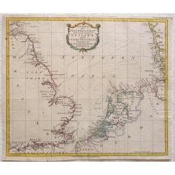 A Chart of the Northern Ocean between the coasts of England and the United Provinces belonging tot the States General
