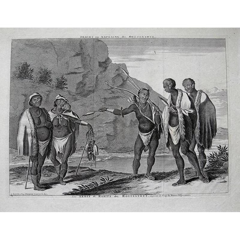 Dracht en Wapening der Hottentots.