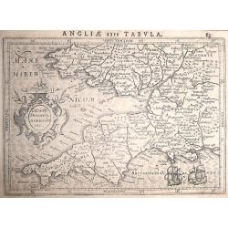 Cornub Devonia Somerset etc. ANGLIAE IIII TABULA.