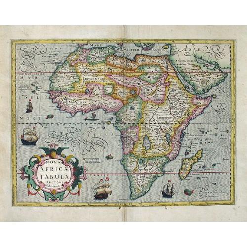 Old map image download for Nova Africae Tabula.