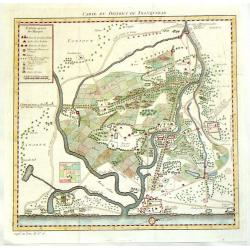 Carte du District de Tranquebar.