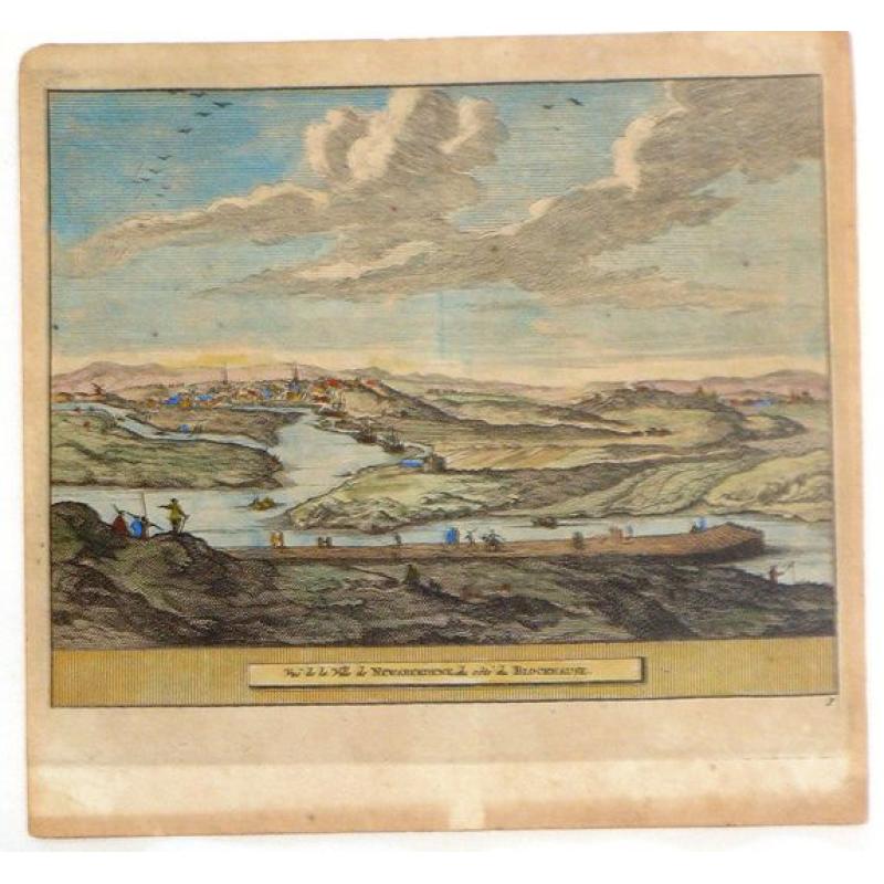 Vue de la Ville de Newaberdene du cote de Blockhause.