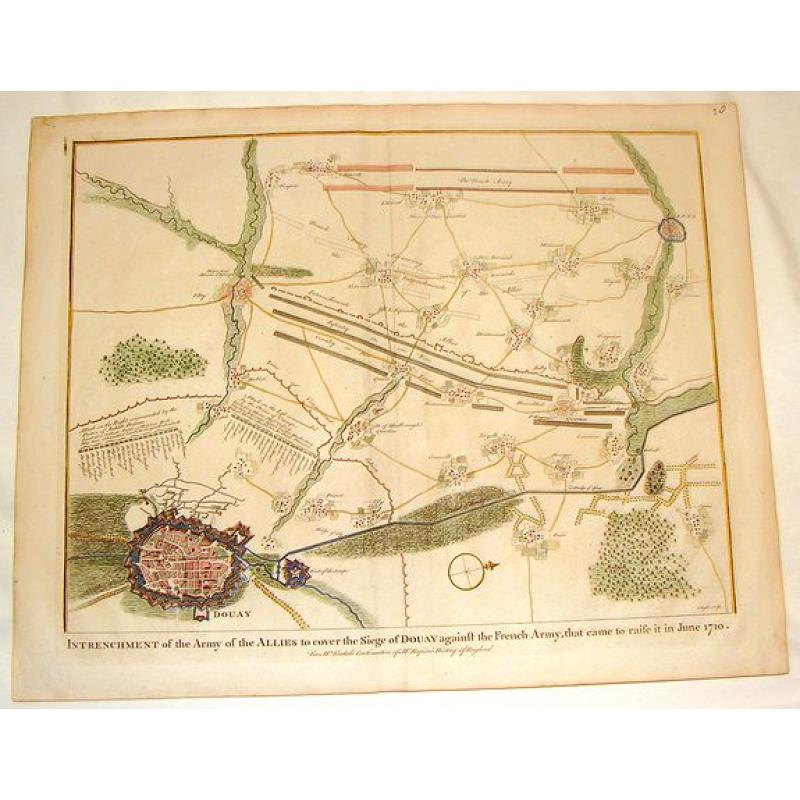 Plan of the Army of the Allies to Cover the Siege of Douay.