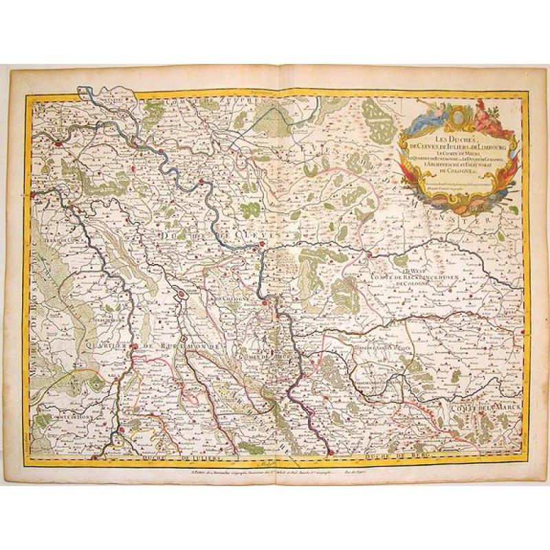 Les Duches de Cleves de Juliers, de Limbourg.