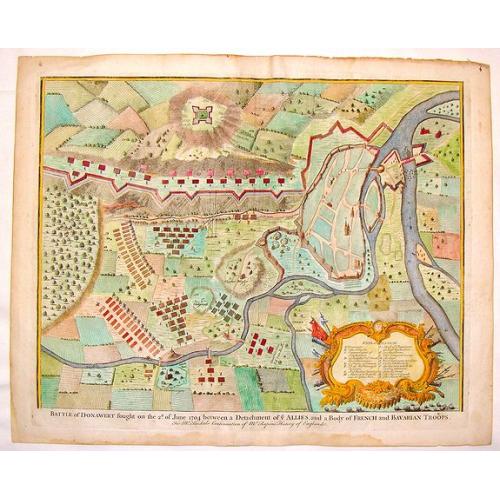Old map image download for Battle of Donawert.