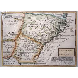 Carolina By H. Moll, Geographer.