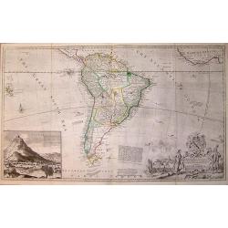 Map of South America, according to the Newest and most exact observations. . .