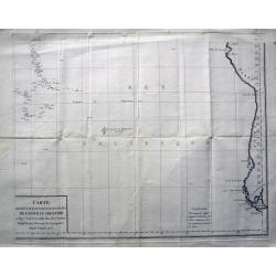 Carte des déclinaisons et inclinaisons de l'aiguille aimantée...1775