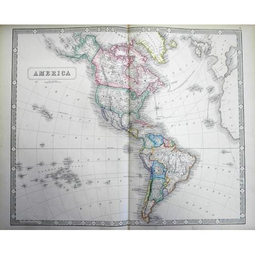 Old map image download for America.