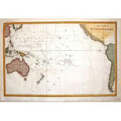 Carte Generale de L'Ocean Pacifique.