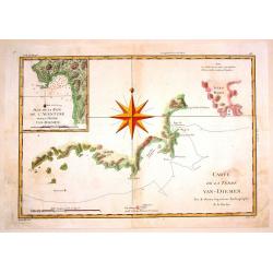 Carte de la Terre Van-Diemen.
