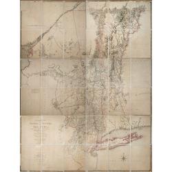 A Chorographical Map of the Province of New-York in North America, Divided into Counties, Manors, Patents and Townships ... January 1st. 1779.